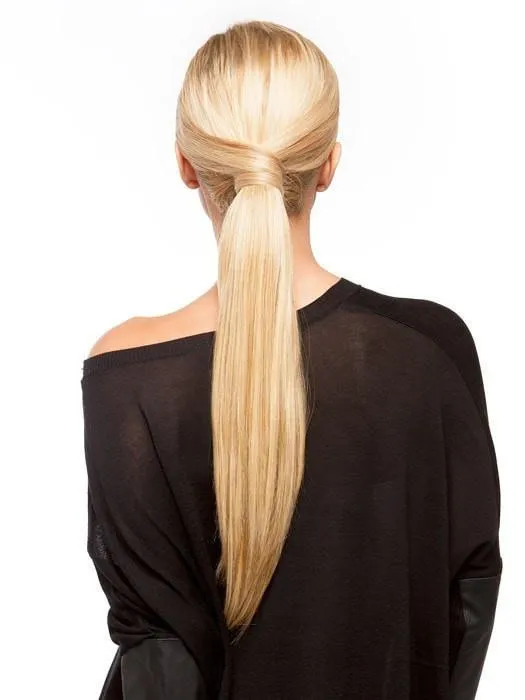 18" Simply Straight Pony | Wrap-Around Ponytail