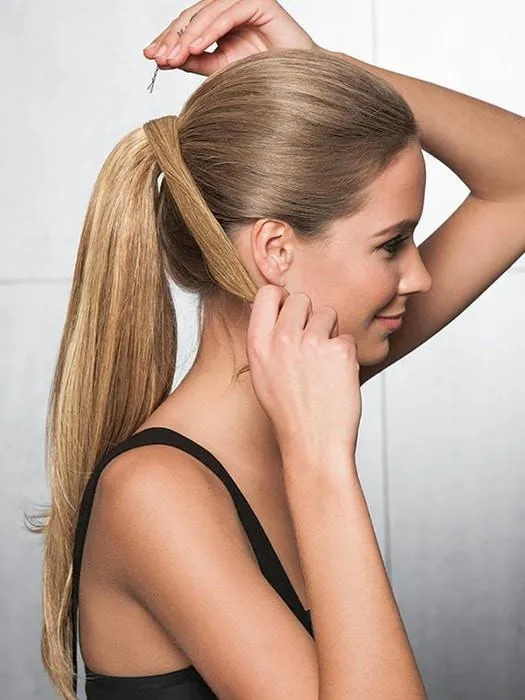 18" Simply Straight Pony | Wrap-Around Ponytail