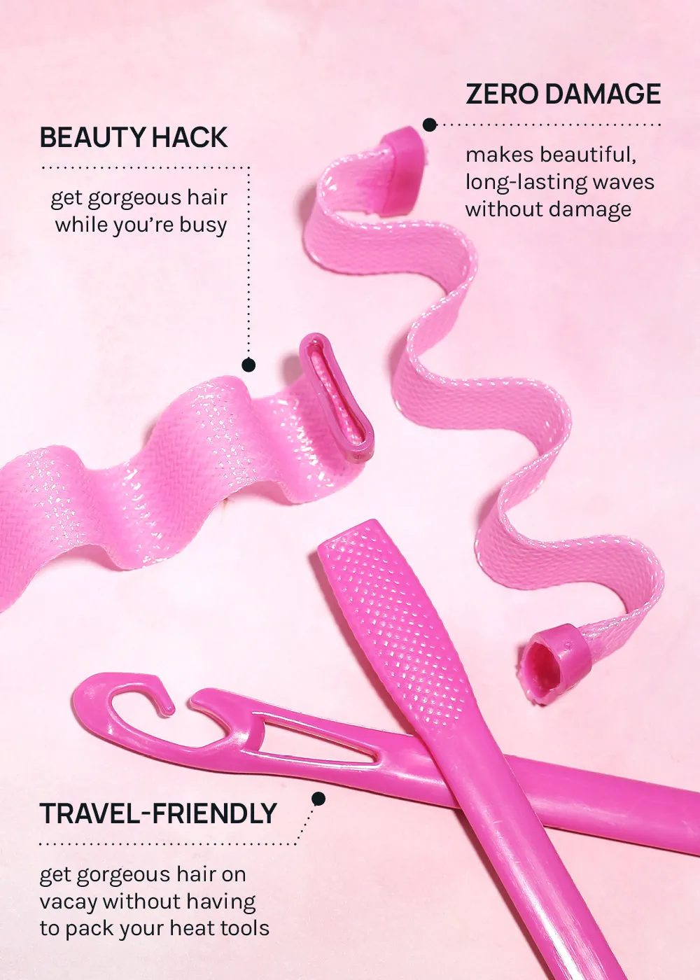AOA No-Heat Wavy Hair Curlers