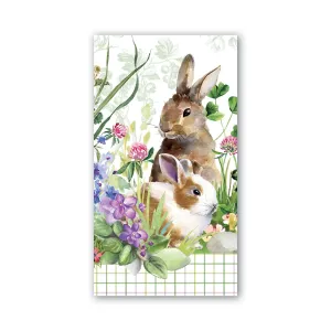 Bunny Hollow Hostess Napkins - Bunny