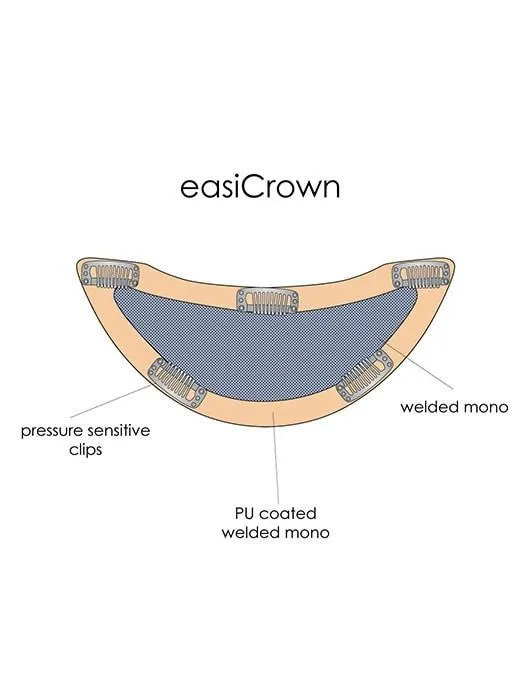 easiCrown HH 12" | Remy Human Hair
