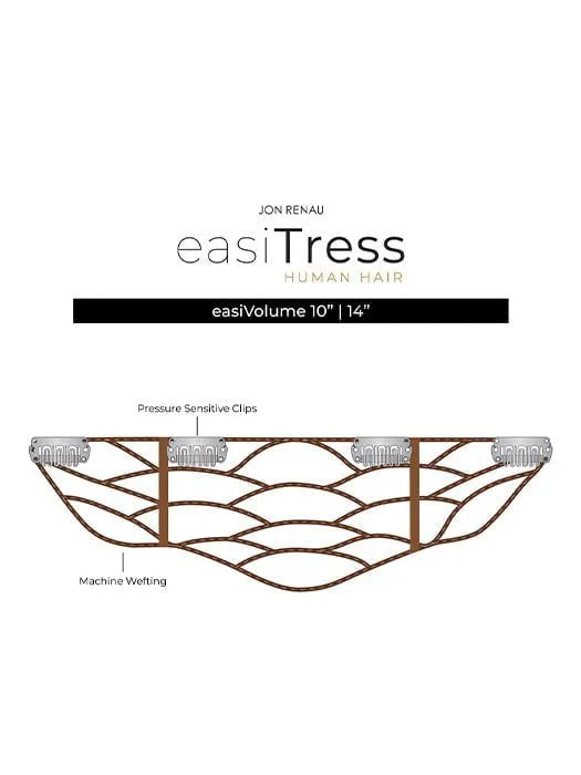 easiVolume 10" | Human Hair Extension | Clip In