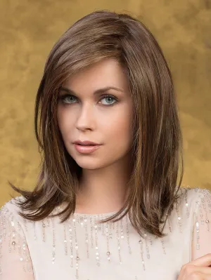 Effect | Synthetic Hair Topper with Lace Front (Hand-Tied)