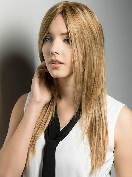 MONO WIGLET 12-HH | Human Hair Top Piece (Mono Top)