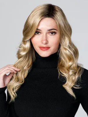 Top Coverage Wavy 18" | Synthetic Hair Topper (Mono Top)